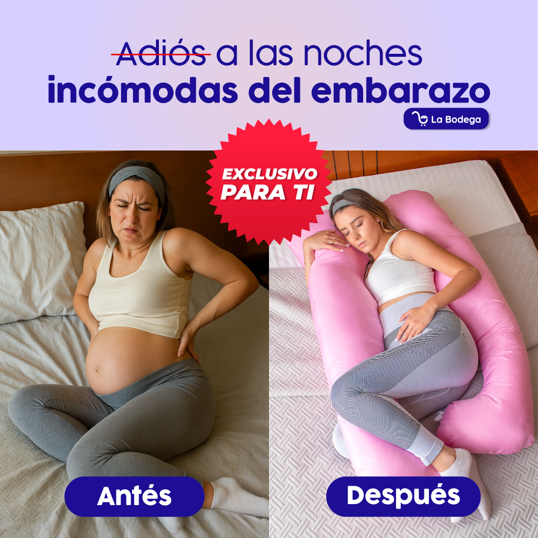 Almohada premium de embarazo 150cm La Bodega Co